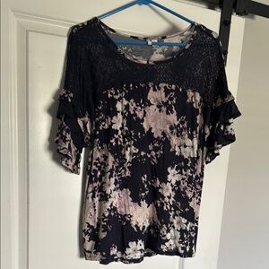 Floral Lace Women's Top